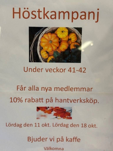 Välkommen till vår höstkampanj